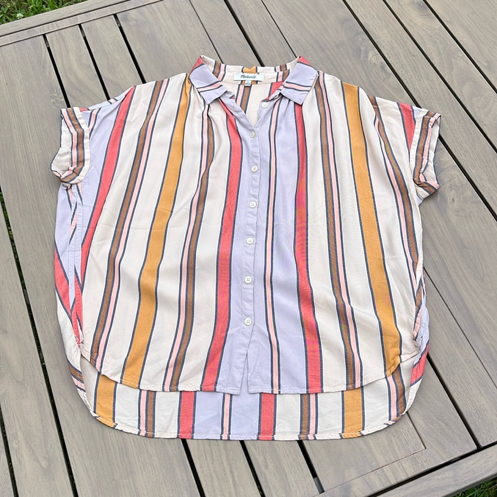 Madewell Striped Shirt Size XS